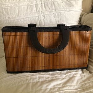 Matt and Nat bamboo handbag
